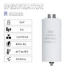 Iruihoo CBB60 Capacitor 12µF 450V Capacitor 50/60Hz Starting Capacitor 12UF