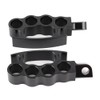 2pcs Aluminum Flying Knuckle Control Foot Peg Motorcycle Footrests Pedal
