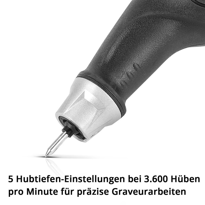 Stahlwerk Engraving Machine GM-3600 ST with 24 W Electric Engraver