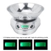 5kg/1g Portable Electronic Digital Kitchen Scale Stainless Steel Cooking Food