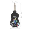 Guitar Wireless System Transmitter Receiver Electronic Pickup Reverb Treble Bass