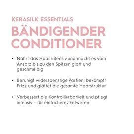 Kerasilk Essential, Bändigender Conditioner für widerspenstiges und krauses Haar