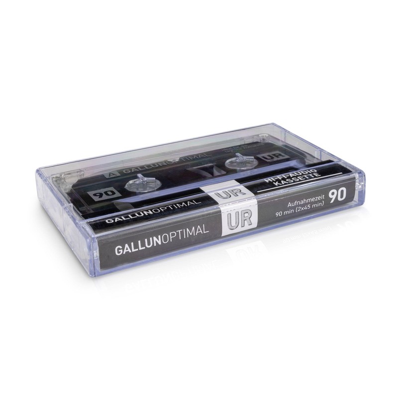 GALLUNOPTIMAL UR90 Audio Cassettes (UR) 90 Minutes - Empty Cassettes