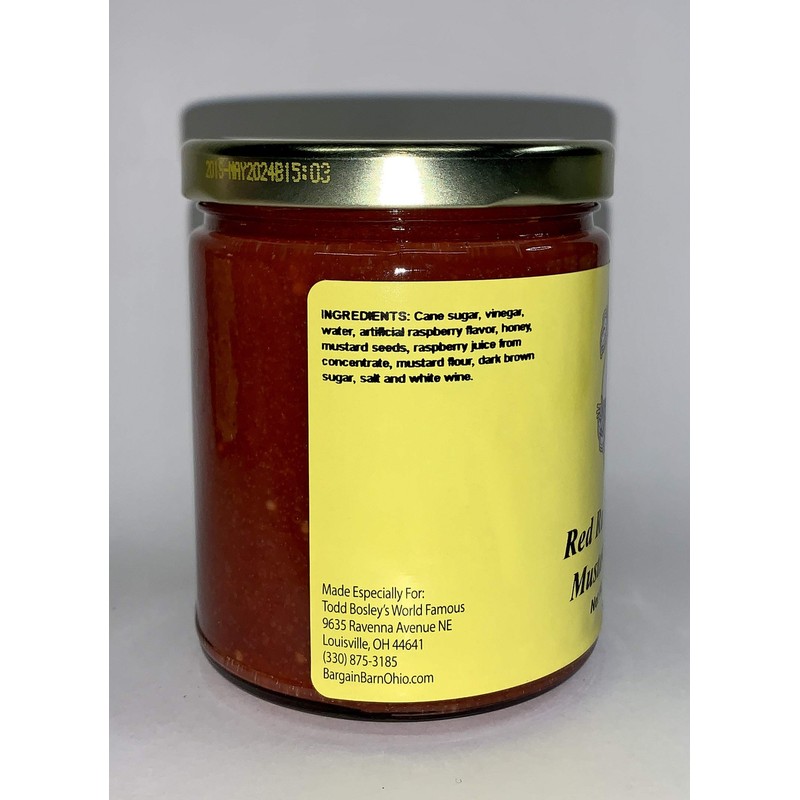Todd Bosley's World Famous Red Raspberry Honey Mustard Dip Sauce