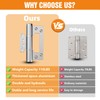 5" Self Closing Door Hinges, Non Mortise Door Hinge, Soft