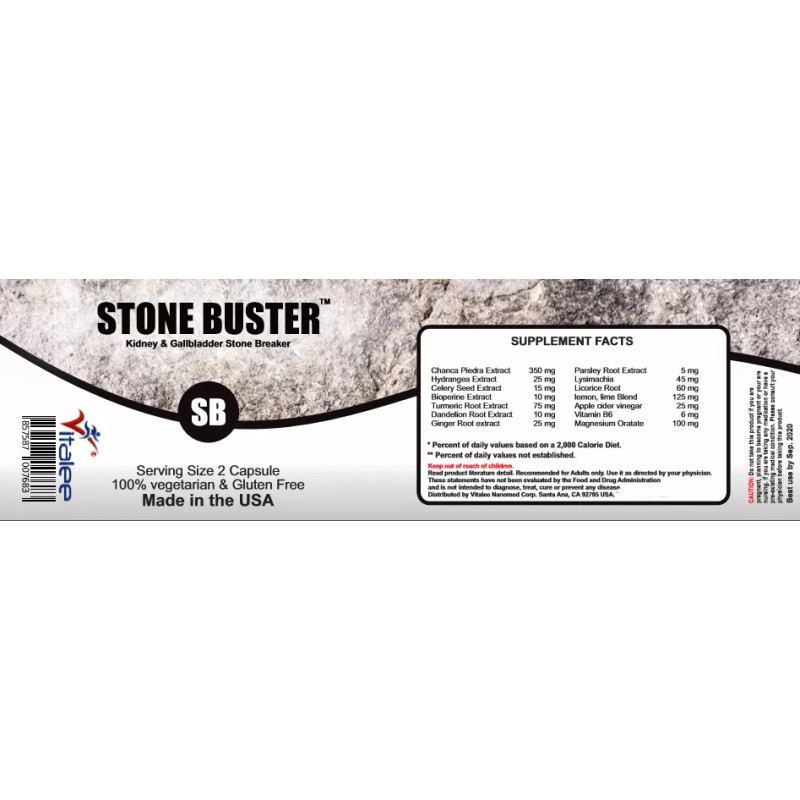Vitalee Nanomed Stone Buster-Kidney/