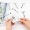 Framendino 10 Pack Stainless Steel Toothpaste Squeezer Key Ergonomic Holder