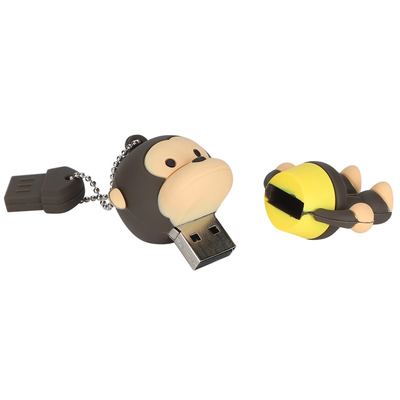 USB Flash Drive Interesting Cartoon Monkey Portable Storage Memory Stick