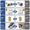 LNCHKA Air Pressure Regulator with Pressure Gauge(0-150PSI),Water Separator for Air