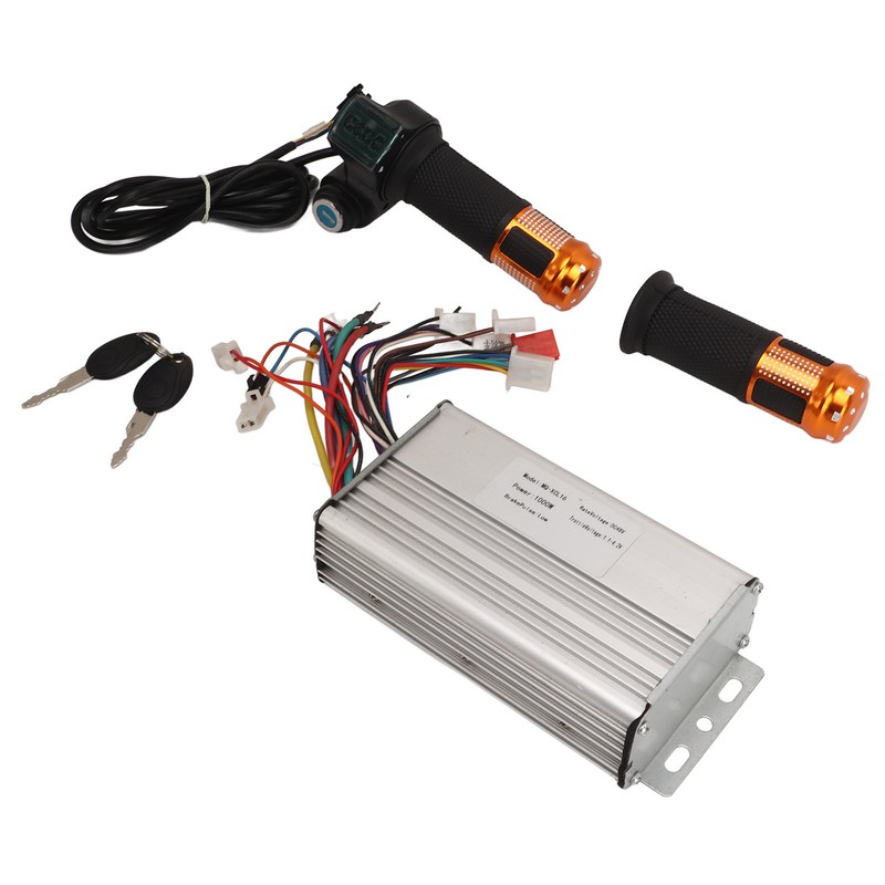 48V 1000W Brushless Controller Electric Bike Conversion Kit Gold Universal