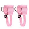 JAWUZ Pack of 2 Kickbacks Foot Strap with D-Rings, Foot