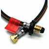 2m Meter Handwheel POL x W20 NRV Pigtail Caravan Propane