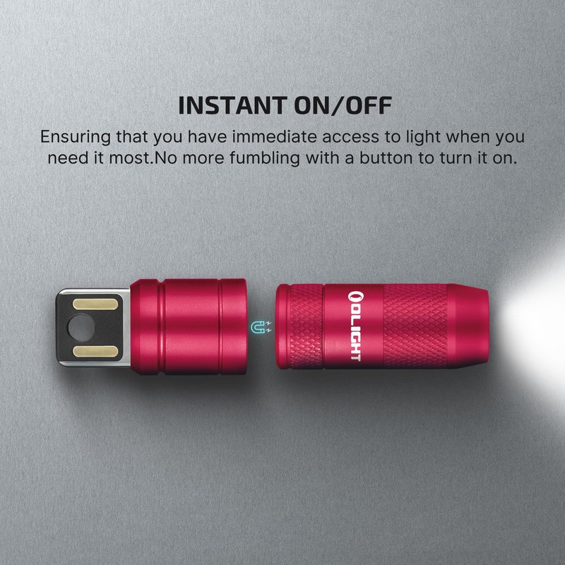 OLIGHT IMINI 2 EDC Rechargeable Keychain Flashlight, 50 Lumens Compact
