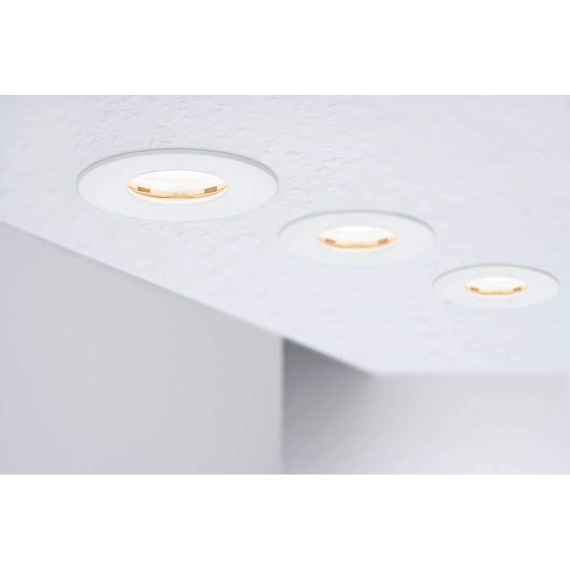 Paulmann 93625 LED Nova Ceiling Round GU10 dimmable Recessed Light