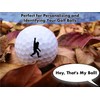 HODL 21 Ball Badge Golf Ball Stamp – Self-Inking Golf