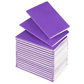 Lzerking Small Notebooks Bulk 3.5 x 5.5 Inches 36 Pack Mini Pocket Journal Notepads-Purple Cover for Kids, 30 Sheets/60 Pages, Available as Party Favors or Holiday Gifts