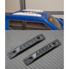 Generic Upgrade Roof Rack Guard Skid Plates for ARRMA RC Truck Granite 3S & Big Rock