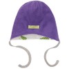 loud + proud Unisex Kids Beanie Hat, Violet