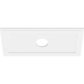 Ekena Millwork CMP40X20RE-06000 Rectangle Architectural Grade PVC Contemporary Urethane Ceiling Medallions 40"W x 20"H x 6"ID x 14"C x 1"P