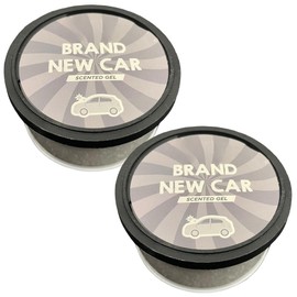 Car Air Freshener Fresh New Car Scent Long Lasting Up To 45 Days Fragrance - 2 Pack