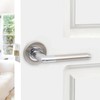Infinity Decor Dual Tone T Bar Lever on Round Rose