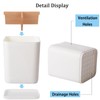 Electric Toothbrush Holder 3 Slots Tooth Brushing Holder with Bamboo