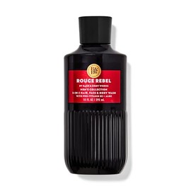 Bath and Body 3-in-1 Hair, Face & Body Wash for men's collection (10 fl oz / 295 mL, Rouge Rebel)
