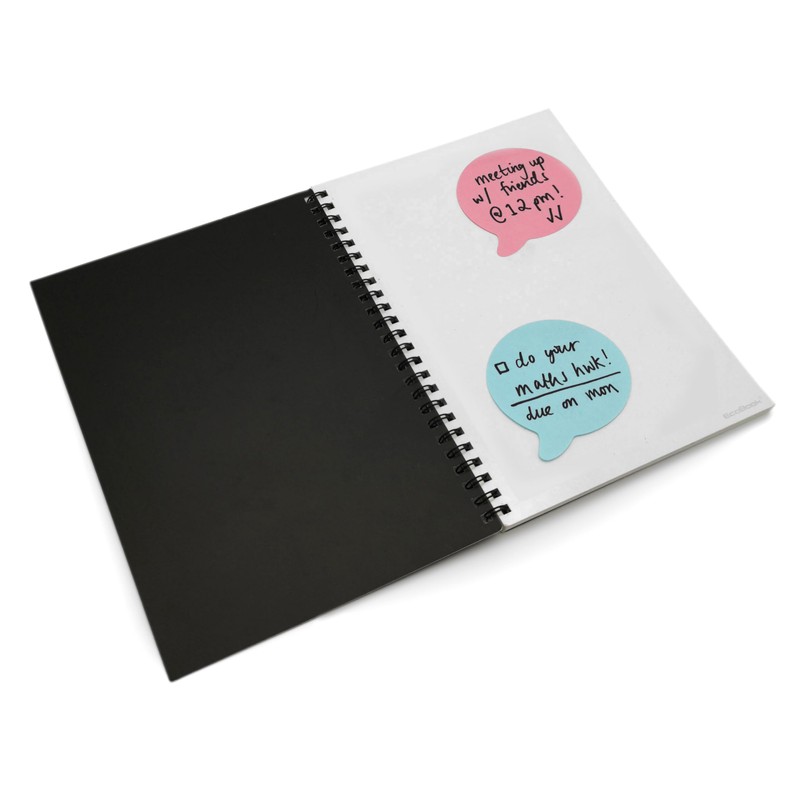 8 Pack Speech Bubble Sticky Notes (100 Sheets Per Pad)