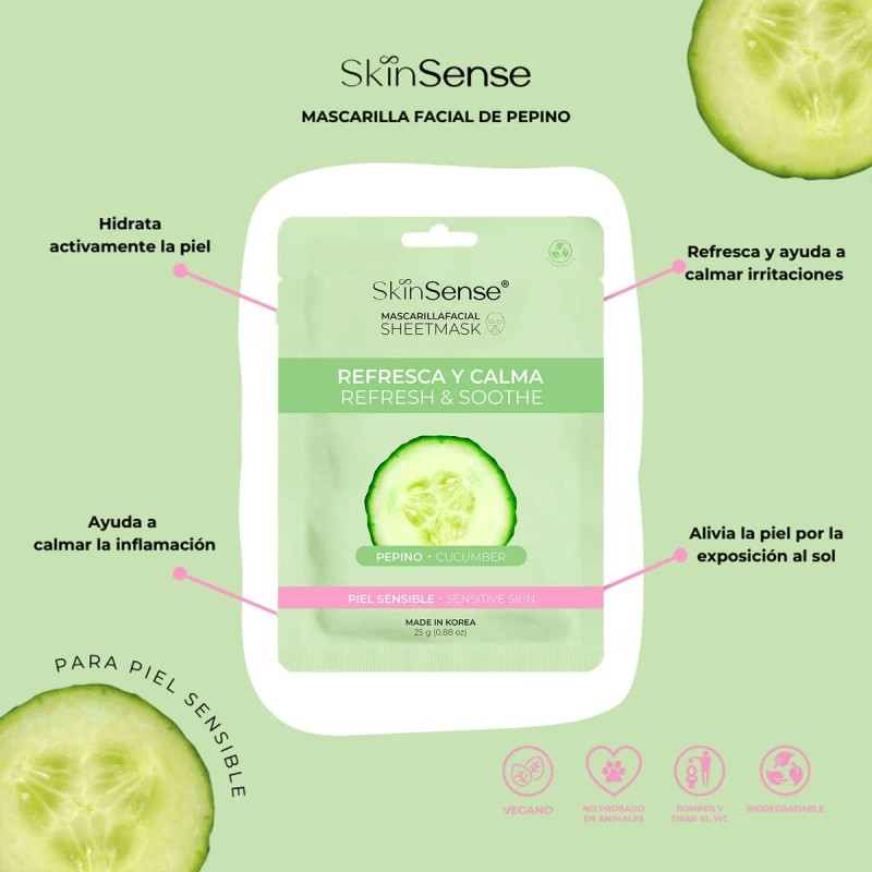 Mascarilla Piel Sense Facial Coreana