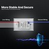 MOES Zigbee - Interruptor inteligente táctil ZigBee Star Feather 2026,