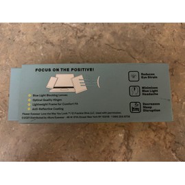 Box Flower Eyewear Blue Light Blocking Glasses, New In Box