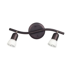 CANARM LTD. IT356A02ORB10 James 2 Bulb Track Light, Oil Rubbed Bronze