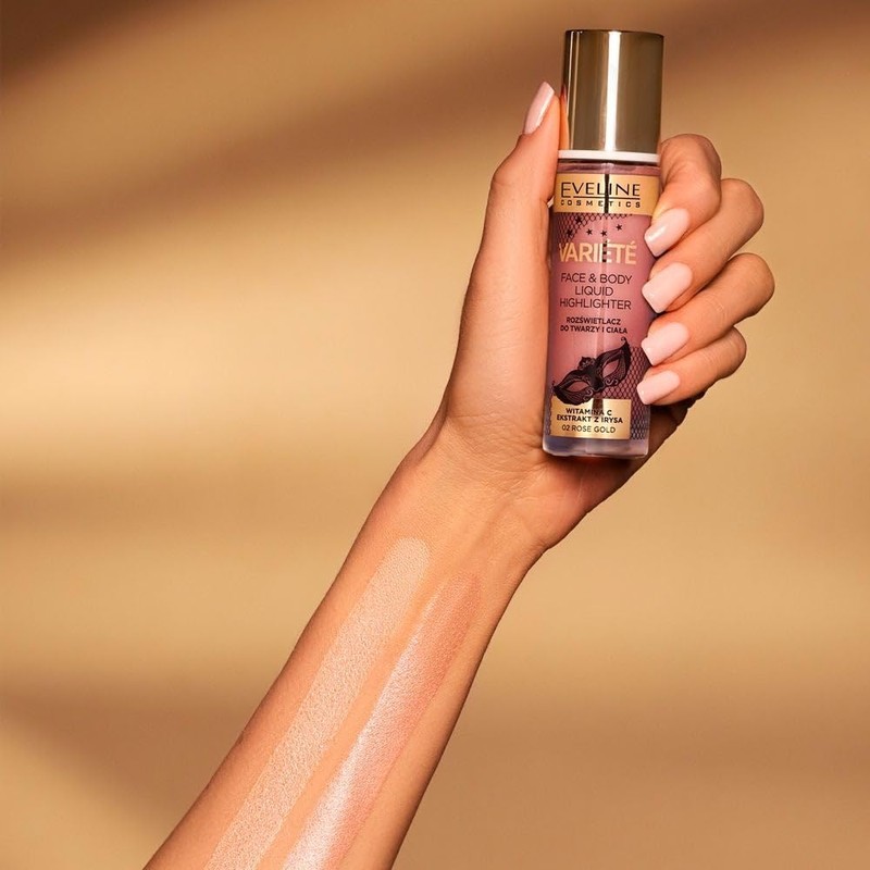 Eveline Cosmetics Variété Liquid Highlighter for Face & Body -
