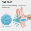 LYSIAN Ultra Soft Foam Earplugs 5 Pairs, 38dB SNR Ear
