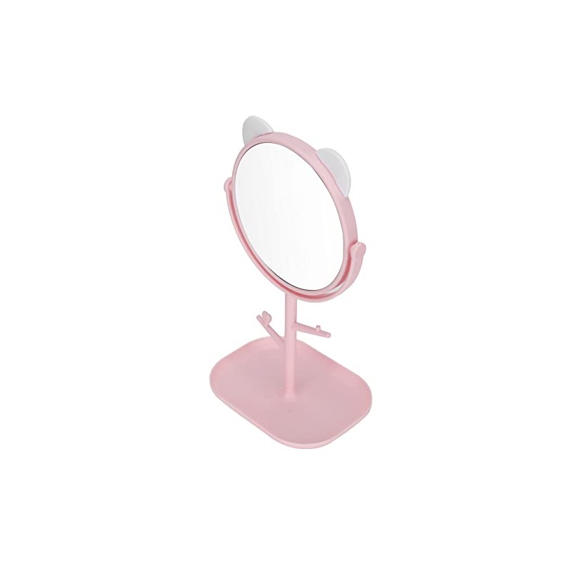 Espejo de Maquillaje Flexible y Conveniente con Bandeja de Almacenamiento