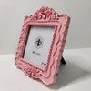 ZXT-parts 3x3 Picture Frame Square Pink Frame. Resin Handmade Photo