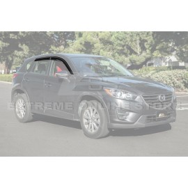 EOS Visors For 13-16 Mazda CX-5 Mugen Style Side Vents Window Rain Guards Visor