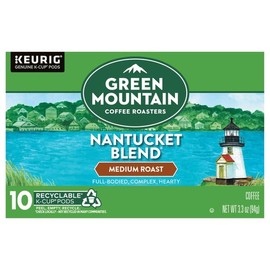 Green Mountain Coffee, Coffee Nantucket Blend, K-Cup Pods, 10 Count