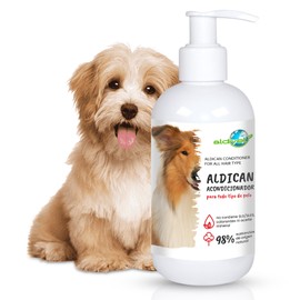 Aldivet Dog Skin Restoration & Strengthening Conditioner - All Coat Types - Deep Moisture - Softness and Elasticity - Healthy and Shiny - 250ml