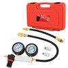 Nilight Cylinder Leak Down Tester, Gasoline Engine Compression Dual Gauge