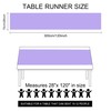 Time to Sparkle 2PCS 10FT Chiffon Table Runner Wedding Decor