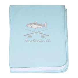 CafePress Aurora Reservoir Colorado Baby Blanket, Super Soft Newborn Swaddle
