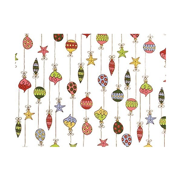 Cello Bags Holiday Merry Ornaments Large - Pack of 20