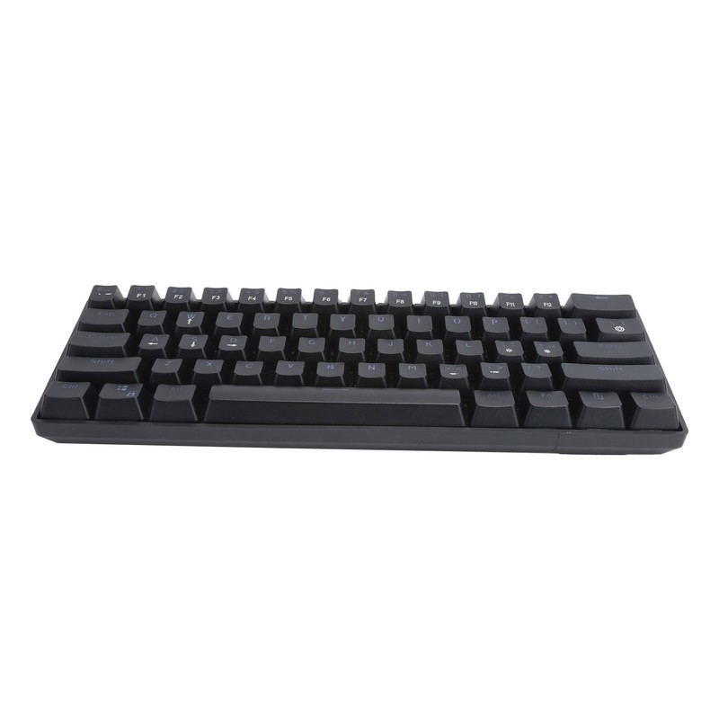 61 Key Wired Mechanical Keyboard LED Backlit Gaming Keyboard with