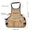 Denim Cooking Apron with Pockets, Work Apron Men, Multifunctional Garden