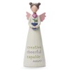 Feather & Grace Hand Painted Resin Decorative Figurine - August