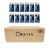Obelys Black Oil Resistant Gasket Maker RTV Silicone - 12-Pack