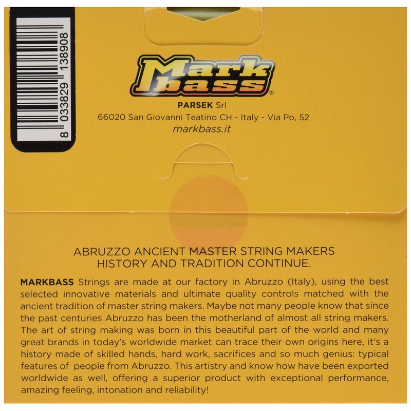 Markbass Ultimate Series Strings 4s 45-105 - String Set for