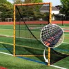 Velocity 4MM Heavy Duty Black Lacrosse Net - Fits 6’x6’x7’