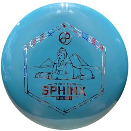 Infinite Discs Disc Golf Straight Beginner Driver I-Blend Sphinx (Blue, 170-175 Grams)